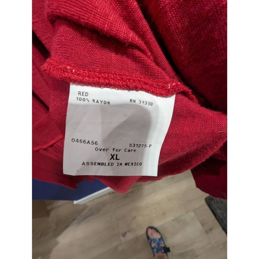 🌈5/25 Sz XL AB Studio Waterfall Cardigan - Picture 6 of 7